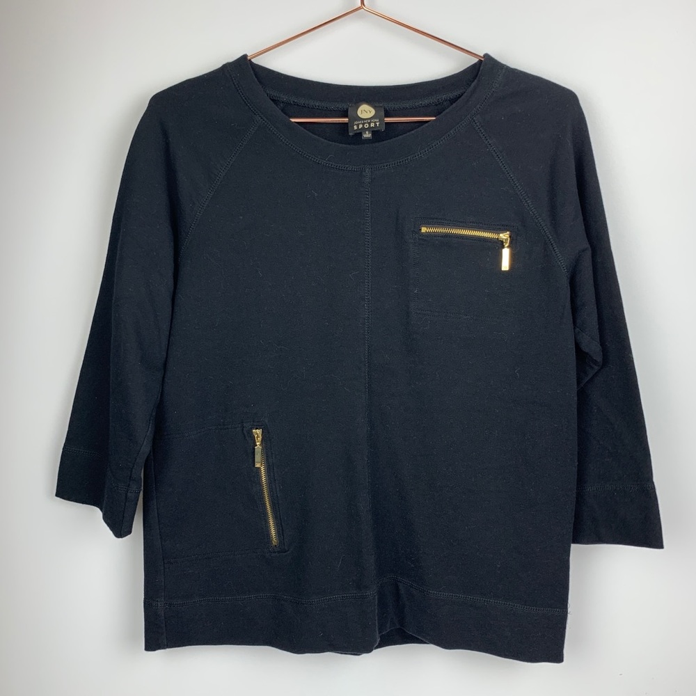 JNY Sport 3/4 Sleeve Sweatshirt